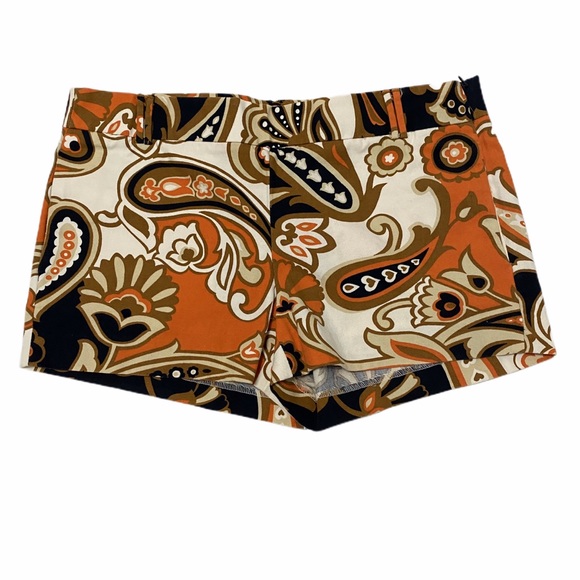 J. Crew Pants - 🌻J. CREW Cityfit Paisley Shorts Sz 6